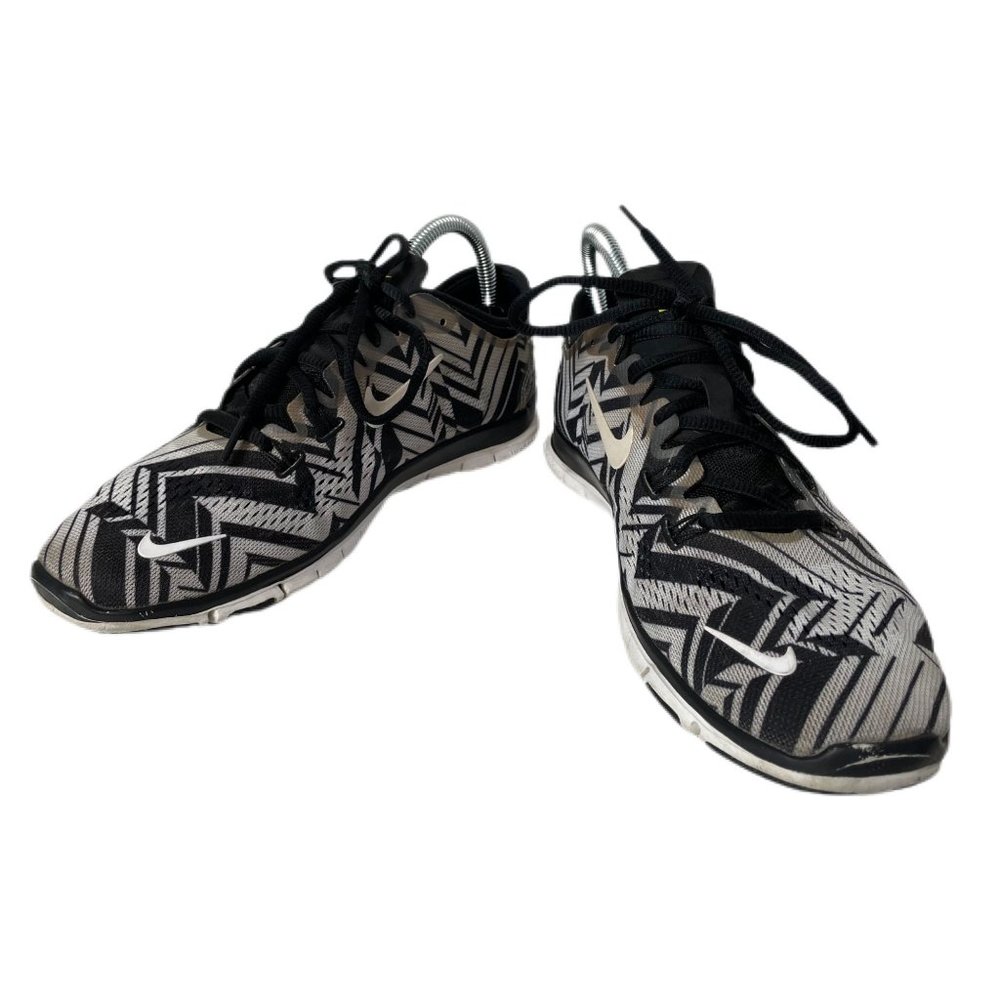 Nike Women’s Free 5.0 TR Fit 5 629832-017 White Black Running Shoes Sz 8.5